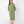 Load image into Gallery viewer, Beautiful Asian woman wearing Dessous Loungewear Bianca Caftan in moss green sustainable Lyocell fabric.
