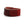 Load image into Gallery viewer, Red and Black Ombre Hand-Beaded Leather Cuff