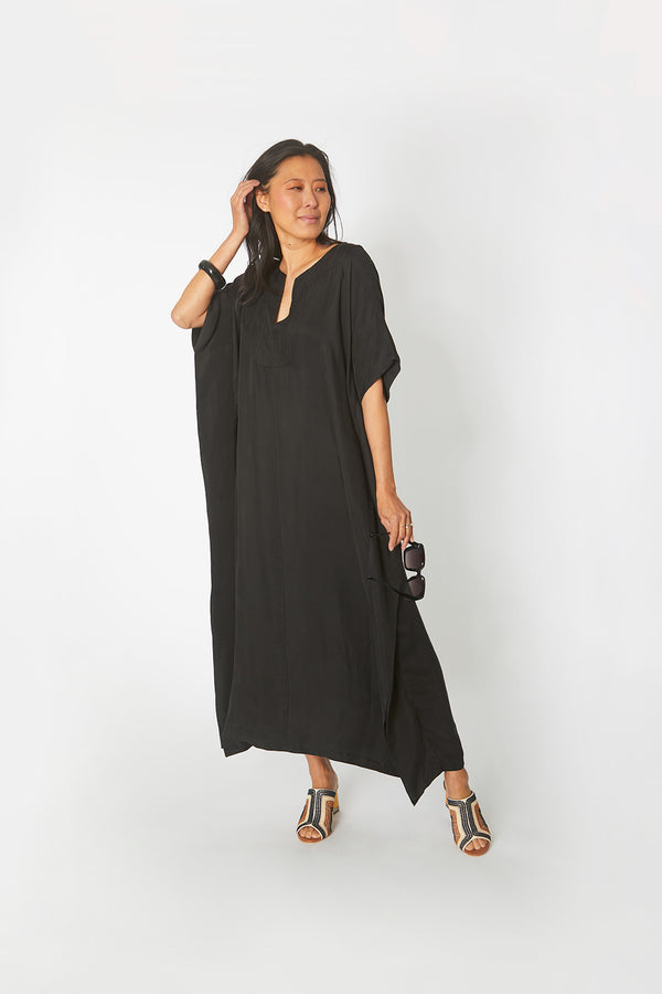 Full Length Grace Caftan, Black