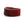 Load image into Gallery viewer, Red and Black Ombre Hand-Beaded Leather Cuff
